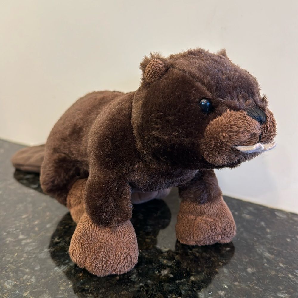 Webkinz 9" Brown Plush Stuffed Beaver HM181 NO CODE